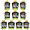 Big Dot of Happiness Set the Pace - Running - Table Decorations - Track, Cross Country or Marathon Party Fold and Flare Centerpieces - 10 Count